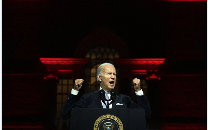 Biden Attacking MAGA Republicans 9.2.22 (Contributed/twitter)