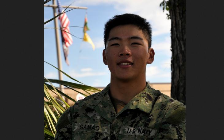 Elijah Gamao US Navy Seabees (Contributed/USN)