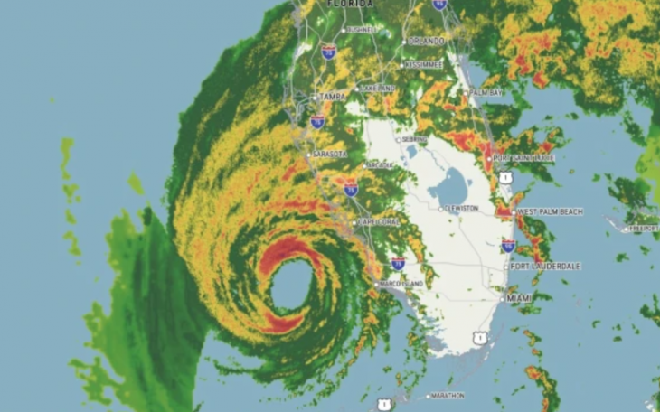 Hurricane Ian Radar Image Wed. 9.28.22 (Contributed/accuweather)