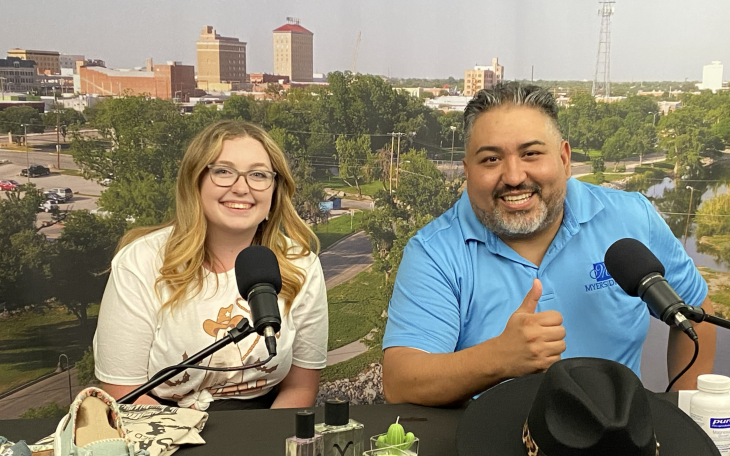 Luis Urtega and Sarah Mayes