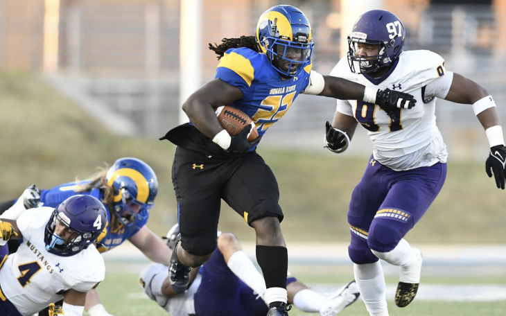 Angelo State University Rams Athlete: Nate Omayebu III (2022)