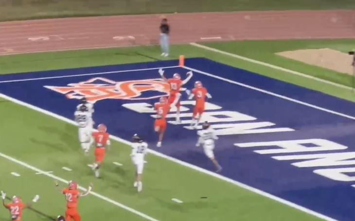 Ben Imler Hauls in a 40-Yard Bomb for the Game Winning Touchdown!