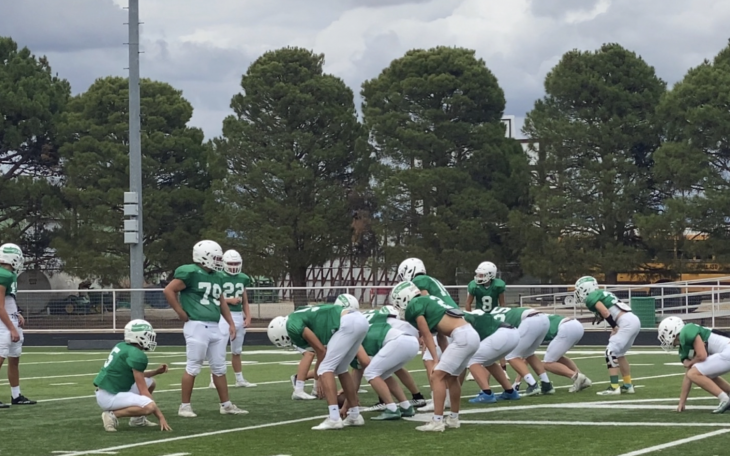 The Wall Hawks at Football Practice