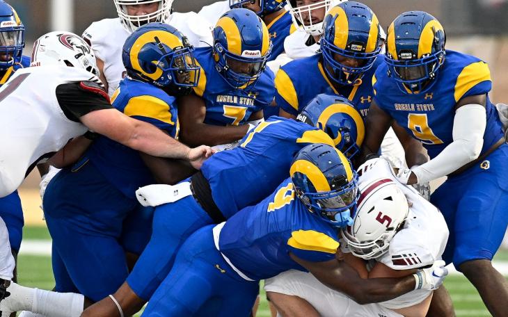 No. 2 Rams Down No. 15 Texas A&amp;M - Kingsville 34-7 on Homecoming Night. (ASU Photo/Arthur Spragg)