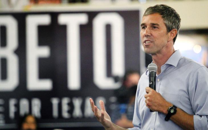 Beto O'Rourk, Democratic candidate for Texas governor, speaks during a town hall meeting at the McAllen Creative Incubator Tuesday, June 7, 2022, in McAllen,Texas. (Delcia Lopez/The Monitor via AP)