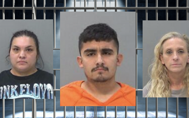 Jossie Villareal (L) Luis Arroyo (M) Jana Fox (R)