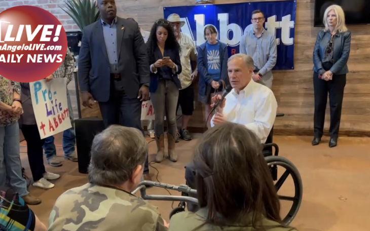 DAILY LIVE! | Governor Greg Abbott was in San Angelo Today!
