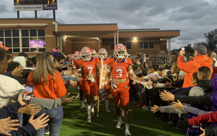 The Central Bobcats take the field at San Angelo Stadium one last time.