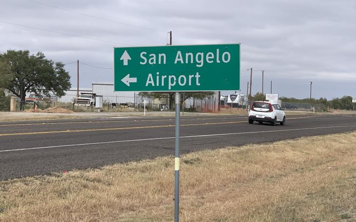 US-277 at RM-584 Airport Rd. (Courtesy/TxDOT)
