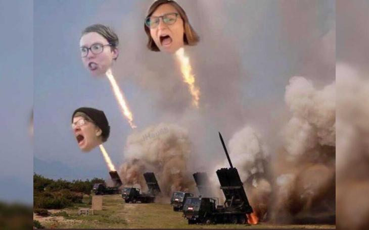 Progressive Heads fired from MLRSes