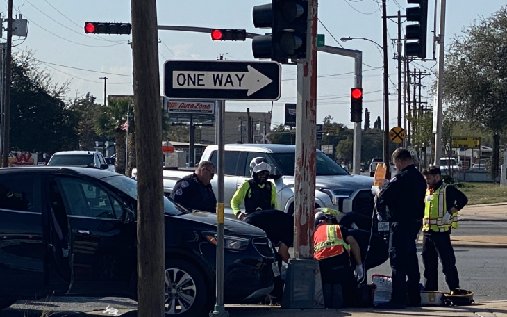 Crash on Ave. N and S. Bryant on Nov. 7, 2022