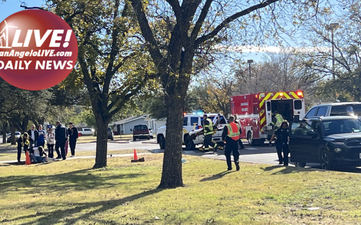 LIVE! DAILY | Crash at Angelo State University Sends One to Hospital!