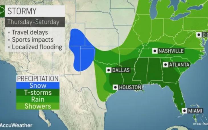 Thanksgiving Snow Storm 2022 (Courtesy/Accuweather)