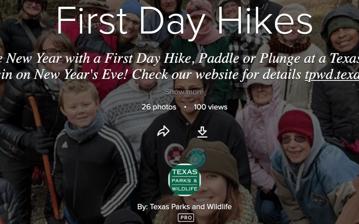 First Day Hikes TPWD (Courtesy/TPWD)