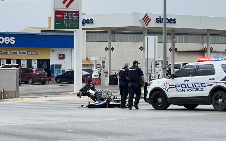 Harley Motorcycle Crashes After High Speed Chase 12.9.22 (LIVE! Photo/Matt Trammell)