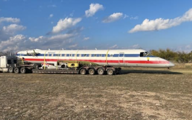 San Angelo Fire Department's Training Jet
