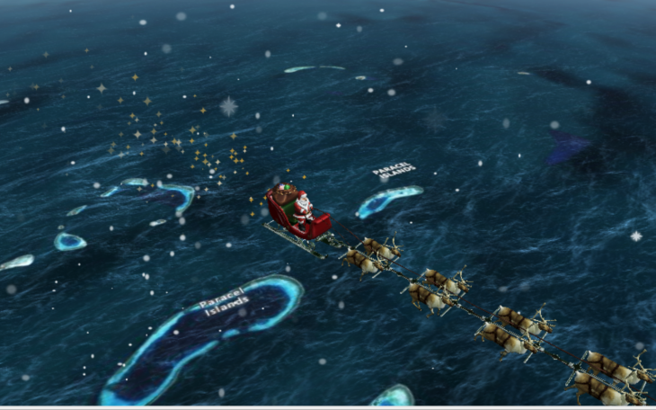 NORAD Tracking Santa Christmas 2022 (Courtesy/NORAD)