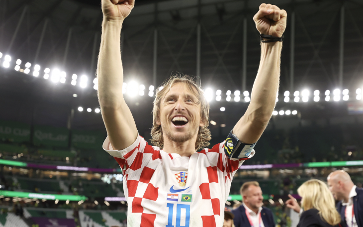 Croatia's Luka Modric