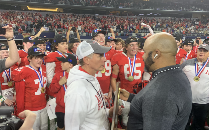 Albany Lions Trophy Celebration