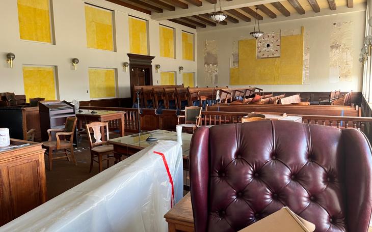 Main Courtroom A Tom Green Co. Courthouse 1/1/2023 (LIVE! Photo/Yantis Green)