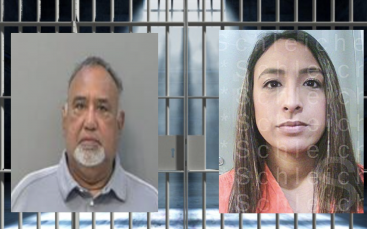 Ruben Tambunga (L) Abby Ramos (R)