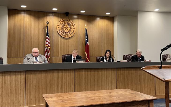 New Tom Green Co. Commissioners Court Jan. 2023 (LIVE! Photo/Yantis Green)