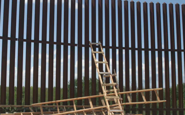 Border Wall Ladder (Courtesy/Vice)