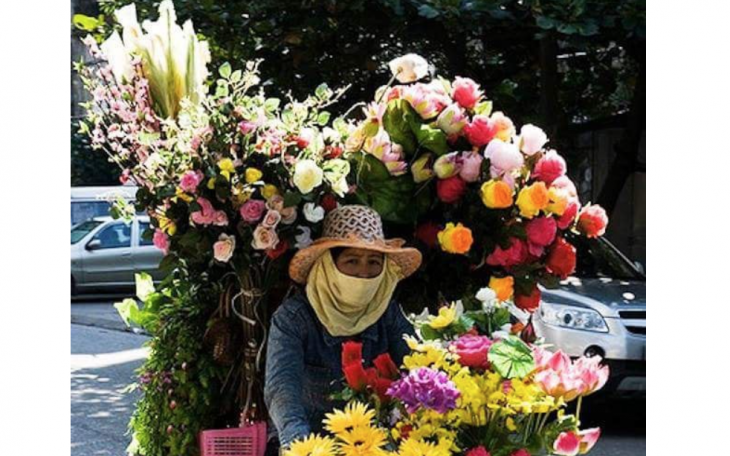 Mexican Flower Vendor (Courtesy/National Geographic)