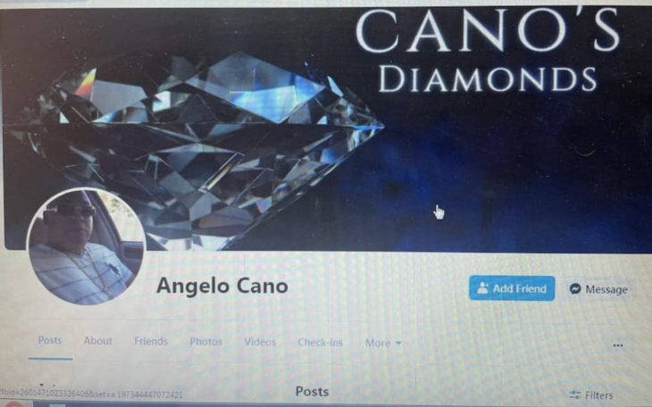 Cano's Diamond Scam Page