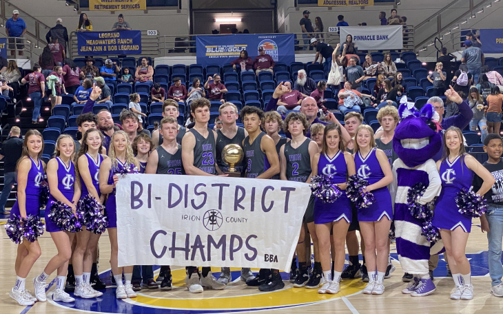 Bi-District Champion Irion County Hornets win big over the Paint Rock Indians