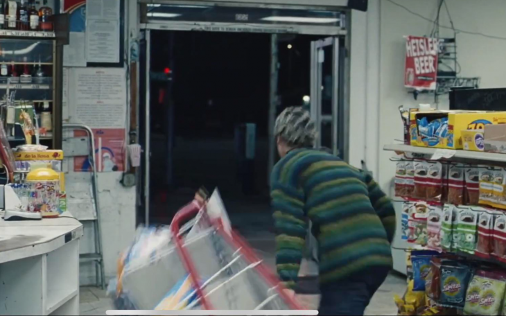 Drug Addict Shoplifting (Courtesy/Reddit)