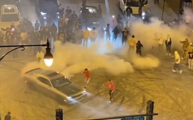 Street Takeover Lawlessness (Courtesy/ChicagoTribune)