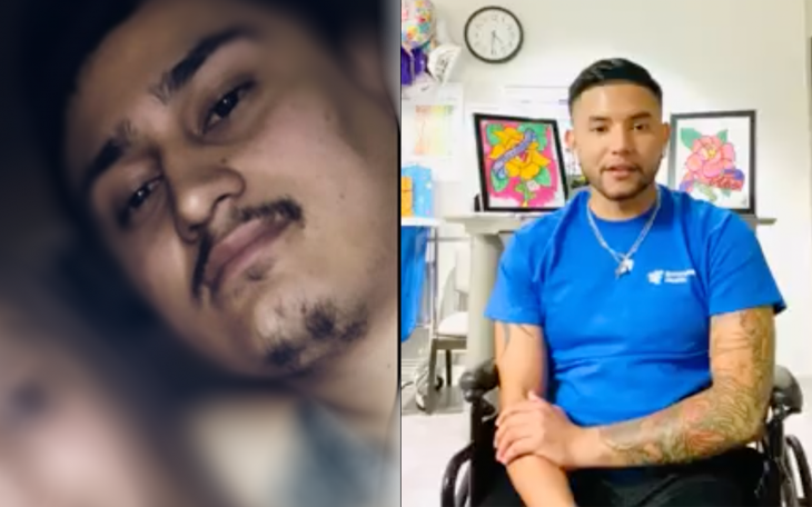 Fabien Mejia (R) Jessie Flores (L)