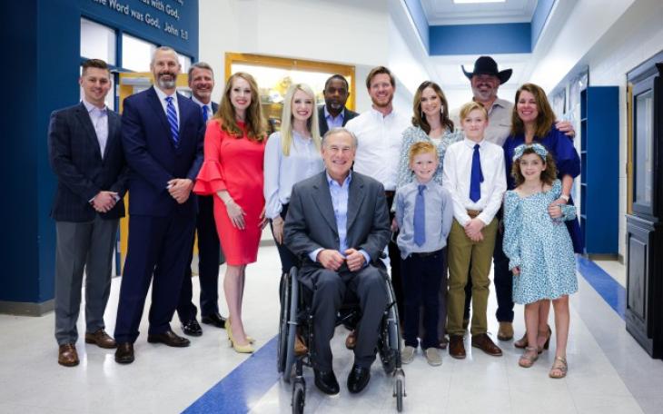 Abbott Supports School Choice in Tyler (Courtesy/gov.texas.gov)
