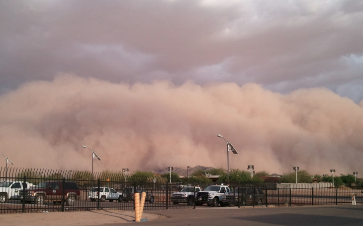 Dust Storm (Courtesy/NWS)