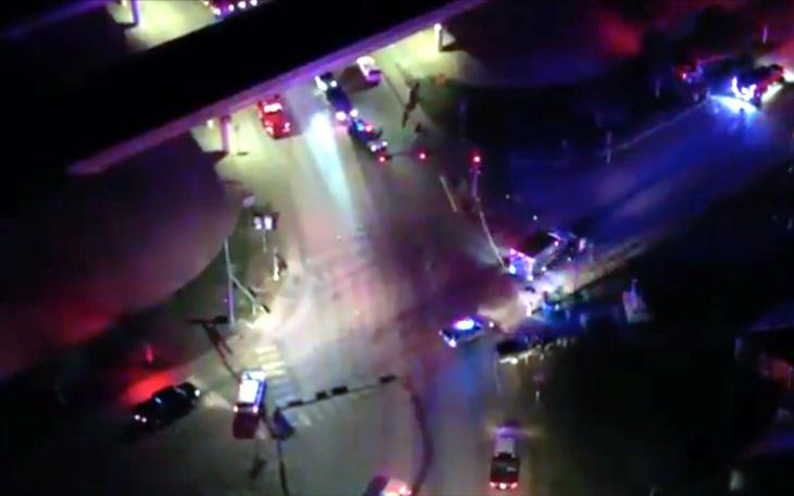 Drone footage of the tragic crash in Ozona involving illegal migrants that saw 4 deaths and 9 injuries.