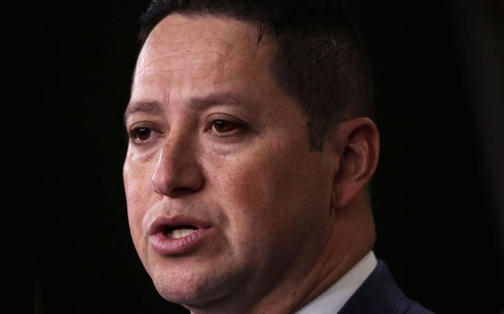 Congressman Tony Gonzales (R, TX-23). Congressional Hispanic Conference Holds News Conference To Discuss Group's Objectives.