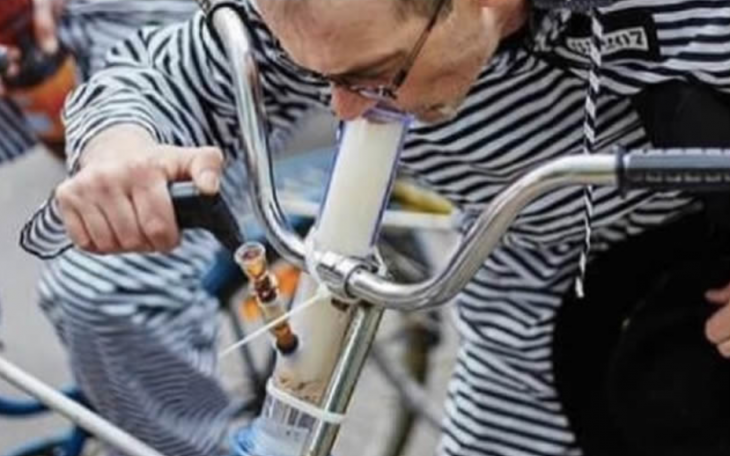 Bicycle Marijuana Bong (Courtesy/Weed Memes)