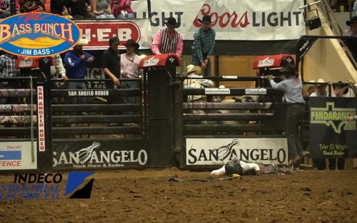 Bull Rider Knocked Unconscious