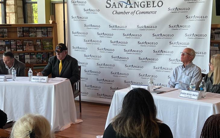 Candidates for the May 6, 2023 City Council Election squared off at the Visitors Center on April 11, 2023.