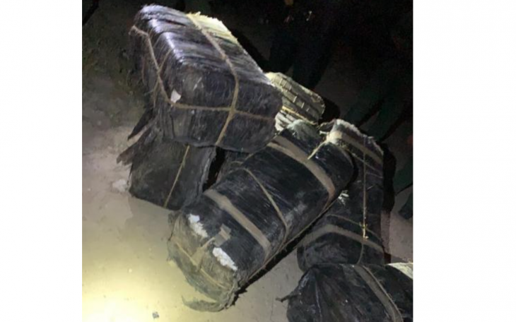 Customs/Border Protection Bundles of Marijuana Laredo (Courtesy/CBP)