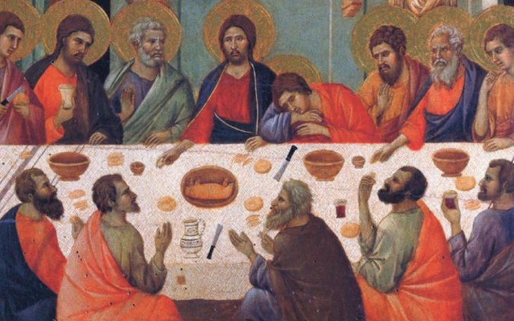 Last Supper Duccio (Courtesy/Catholic World Report)