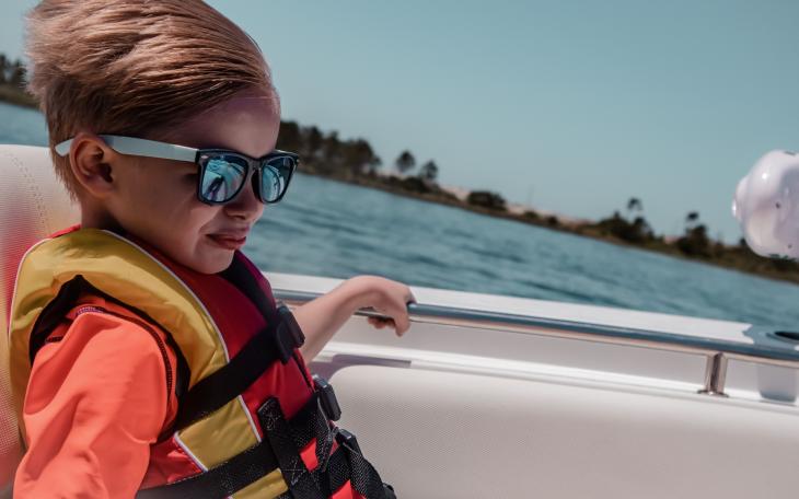 Kid in a Life Jacket