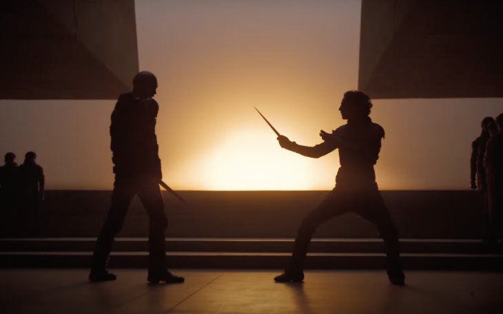 Dune: Part Two Paul vs Feyd