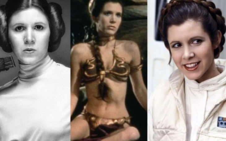 Carrie Fisher as Princess Leia Organa