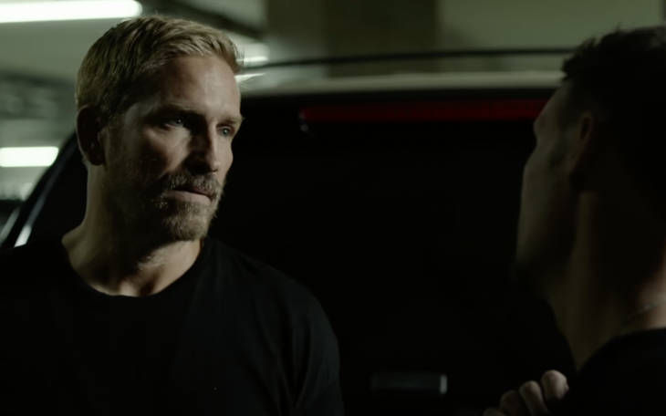 Jim Caviezel as Tim Ballard in Sound of Freedom