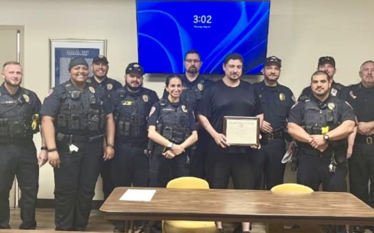 James Sanchez and San Angelo Police Officers