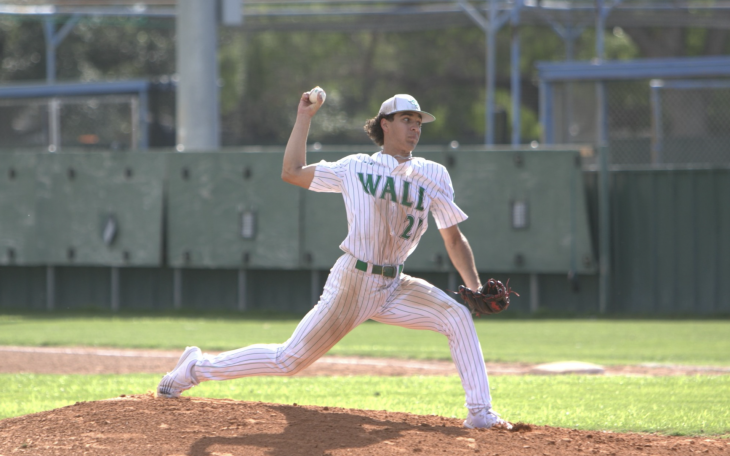 Wall Hawks Luke Kemp in action against Blanco