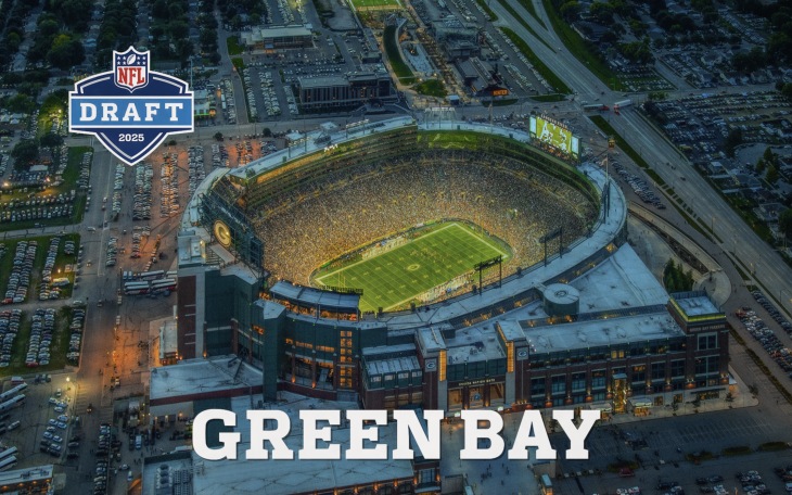Lambeau Field in Green Bay, WI