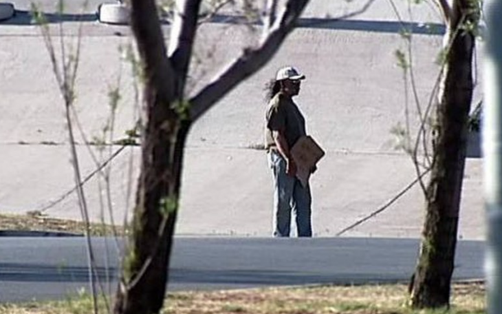 Solicitation from a Roadway (Courtesy/KCBD)